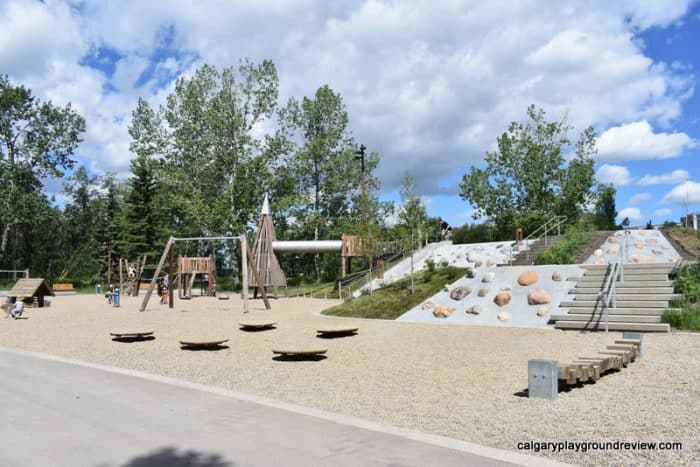 St. Patrick's Island Playground - Calgary's best playgrounds 2019