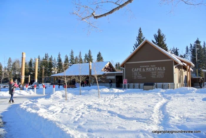 Bowness Park Skating RInk