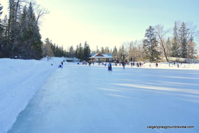 Bowness Park Skating RInk