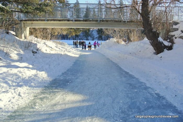 Bowness Park Skating RInk