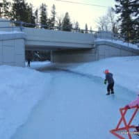 Bowness Park Skating RInk