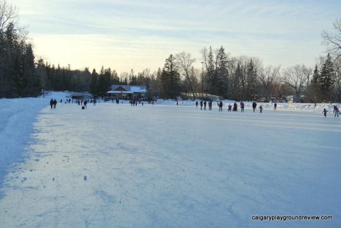 Bowness Park Skating RInk