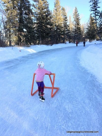 Bowness Park Skating RInk