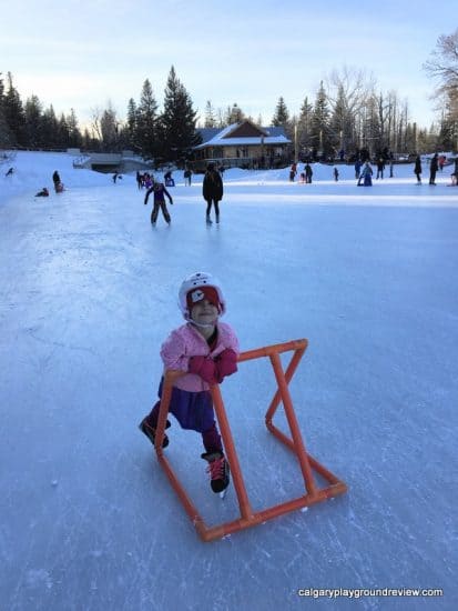 Bowness Park Skating RInk