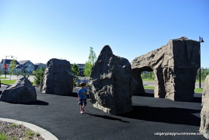 Mahogany Giant Rock Playground