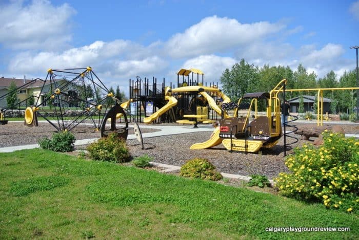 Marnevic Memorial Park Heavy Construction Equipment Playground - Fox Creek, AB