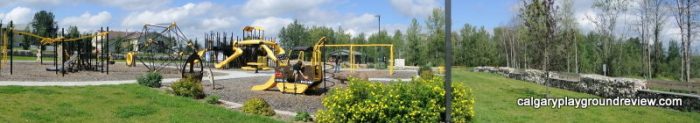 Marnevic Memorial Park Heavy Construction Equipment Playground - Fox Creek, AB