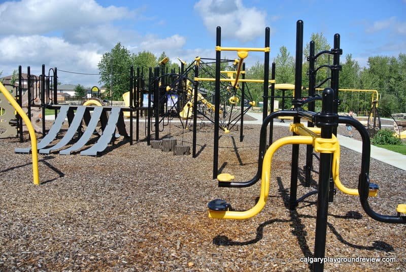 Marnevic Memorial Park Heavy Duty Construction Equipment Playground