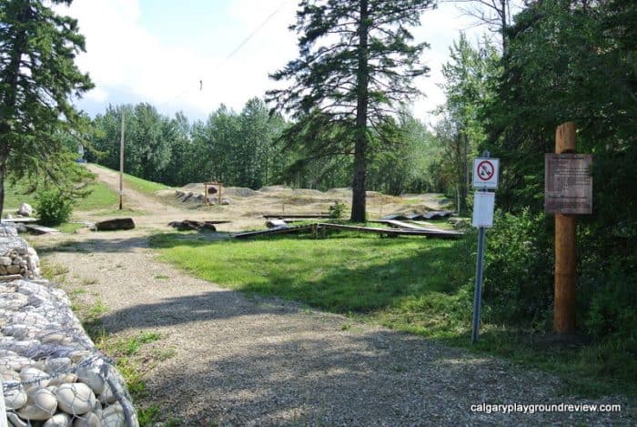 Marnevic Memorial Park Heavy Construction Equipment Playground - Fox Creek, AB