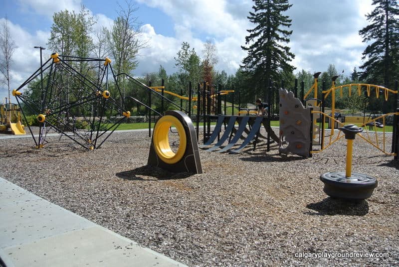 Marnevic Memorial Park Heavy Duty Construction Equipment Playground
