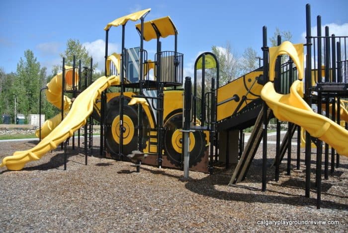 Marnevic Memorial Park Heavy Construction Equipment Playground - Fox Creek, AB