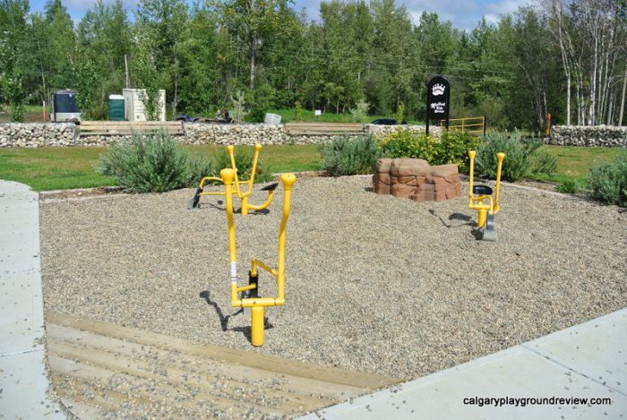 Marnevic Memorial Park Heavy Construction Equipment Playground - Fox Creek, AB