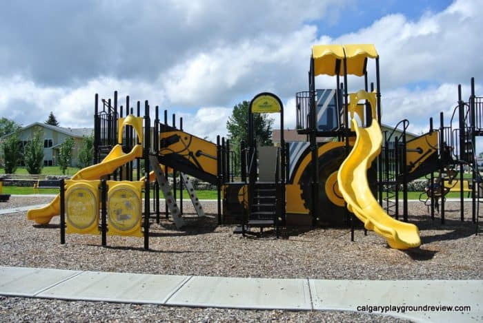 Marnevic Memorial Park Heavy Construction Equipment Playground - Fox Creek, AB