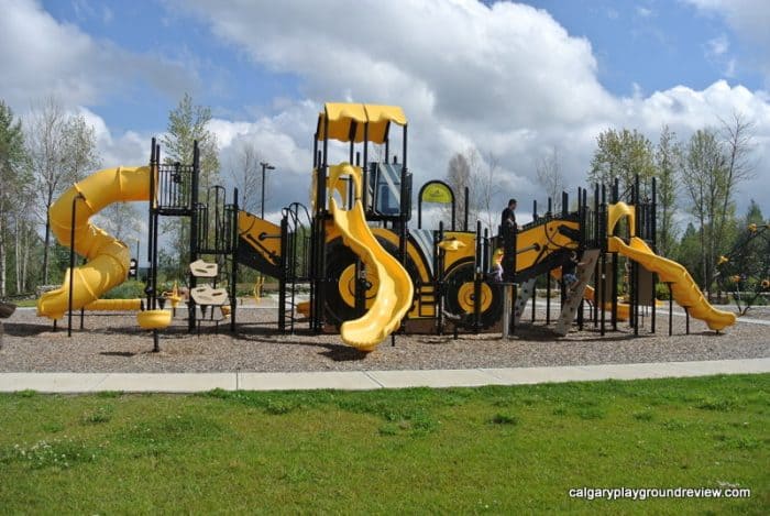 Marnevic Memorial Park Heavy Construction Equipment Playground - Fox Creek, AB