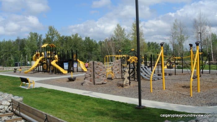 Marnevic Memorial Park Heavy Construction Equipment Playground - Fox Creek, AB