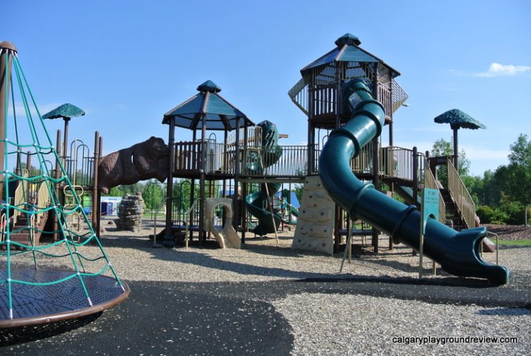 Rotary Park playground and river slides - Whitecourt, AB ...