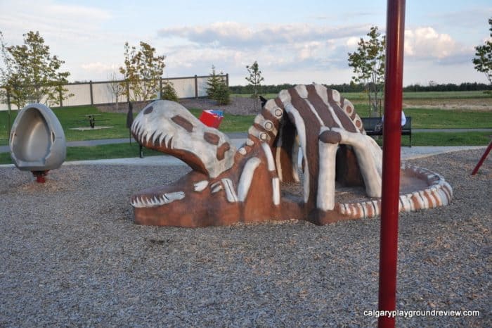 Meadowview Dinosaur Playground, Leduc, AB