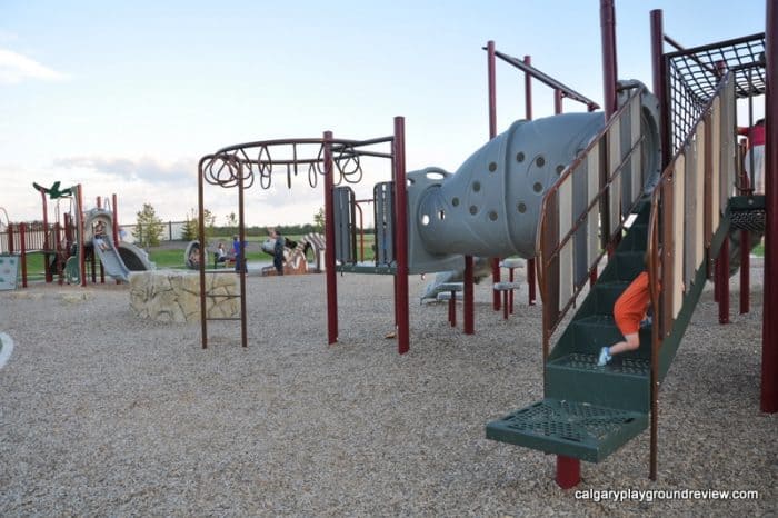 Meadowview Dinosaur Playground, Leduc, AB