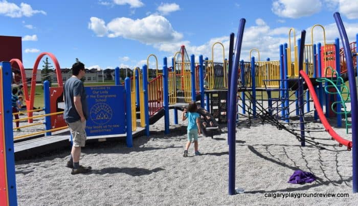 Our Lady of the Evergreens Playground