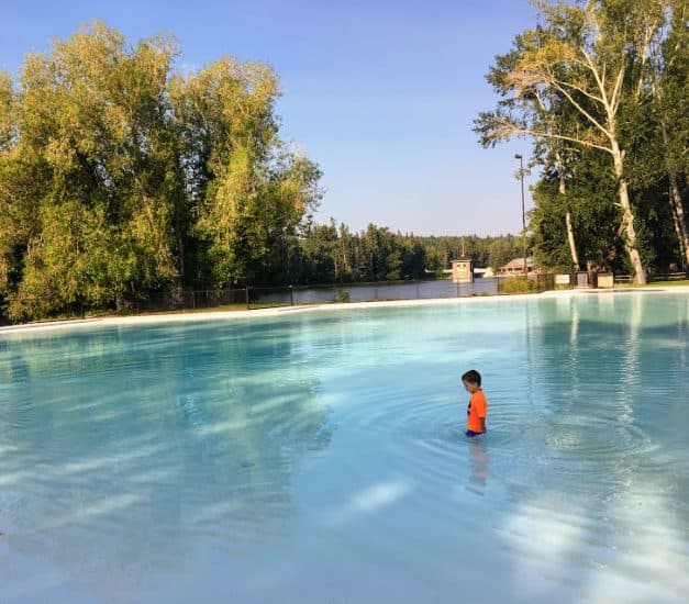 large wading pool