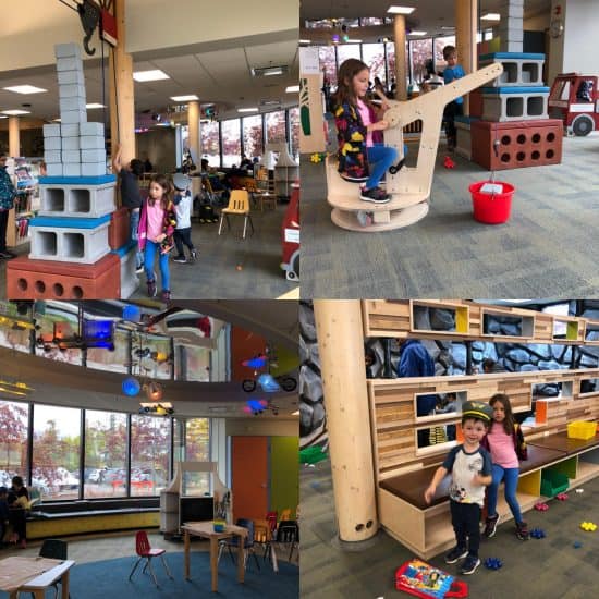 Signal Hill Library Early Learning Centre - building area, puppet theatre - free winter fun