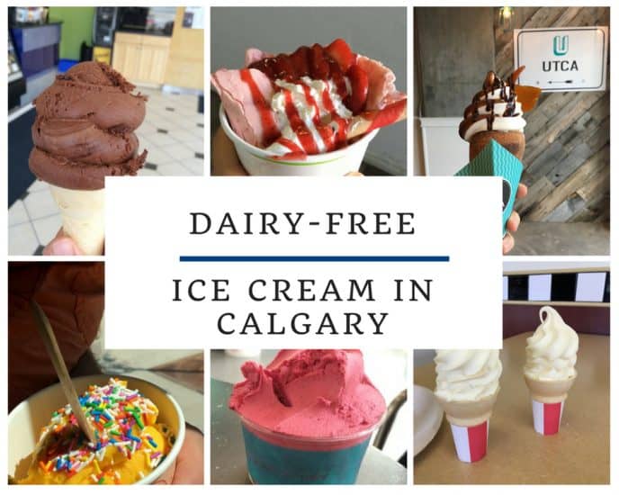 The best dairyfree or vegan ice cream options in Calgary