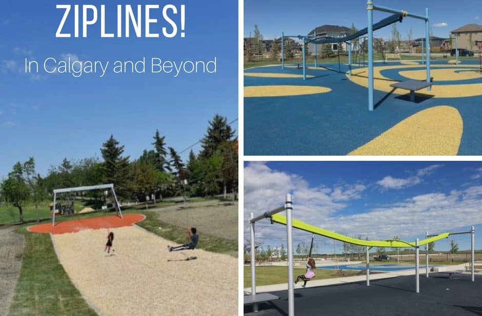 Playgrounds with Ziplines