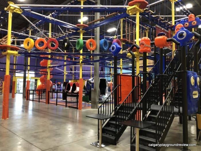 Indoor Aerial Rope Course - at the Big Box