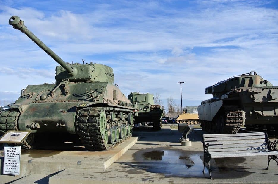 calgary military museum tanks