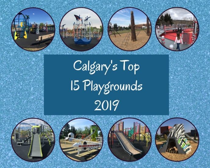 Calgary's Top 15 Playgrounds 2019 Graphic