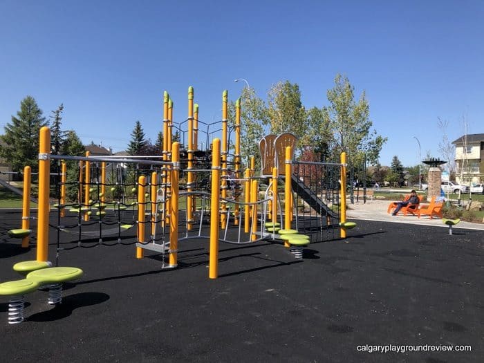 View of Harvest Park Playground