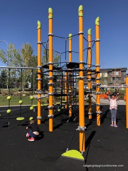 Web playground features at Harvest Park