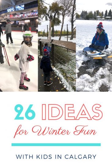 26 Ideas for Winter Fun with Kids in Calgary