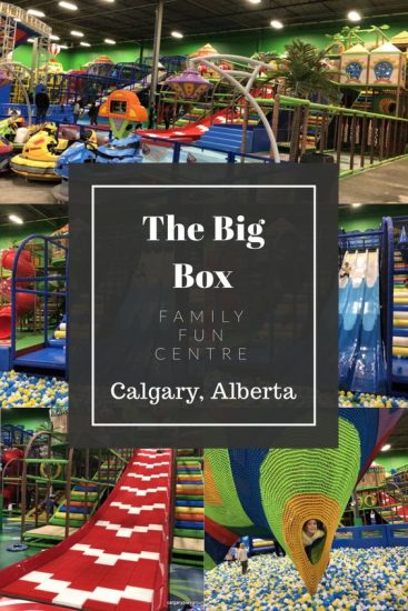 The Big Box Pinterest Graphic- Calgaryplaygroundreview.com