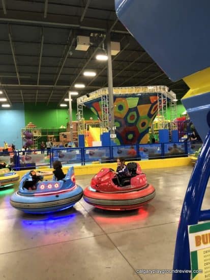 Happy Bumper Cars at the Big Box